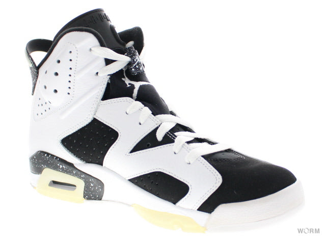 【US8】 AIR JORDAN 6 RETRO OREO 384664-101 【DS】