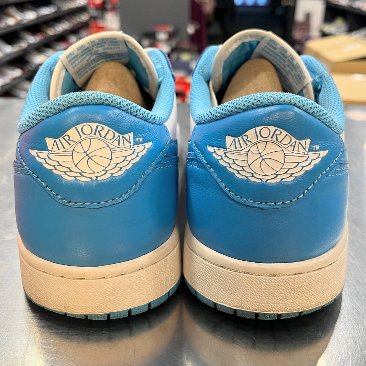 【US8】 NIKE SB SB AIR JORDAN 1 LOW QS DJ7891-401 【USED】