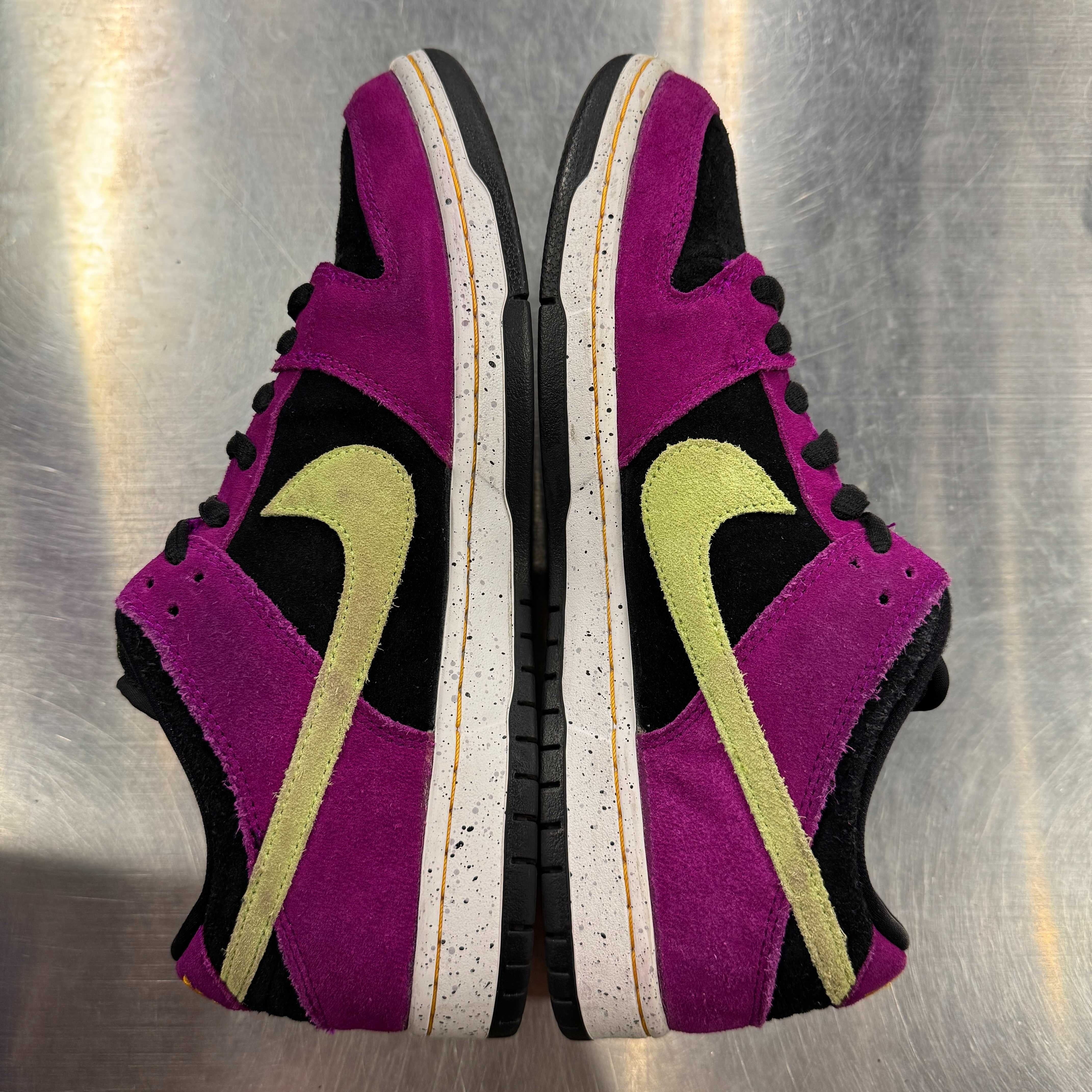【US10.5】 NIKE SB SB DUNK LOW PRO RED PLUM BQ6817-501 【USED】