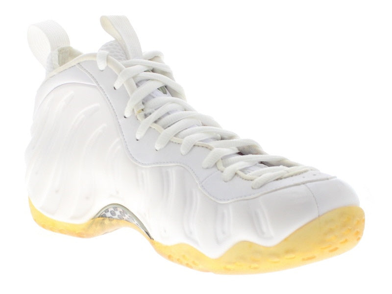【US9.5】 NIKE AIR FOAMPOSITE ONE WHITE OUT 314996-100 【DS】
