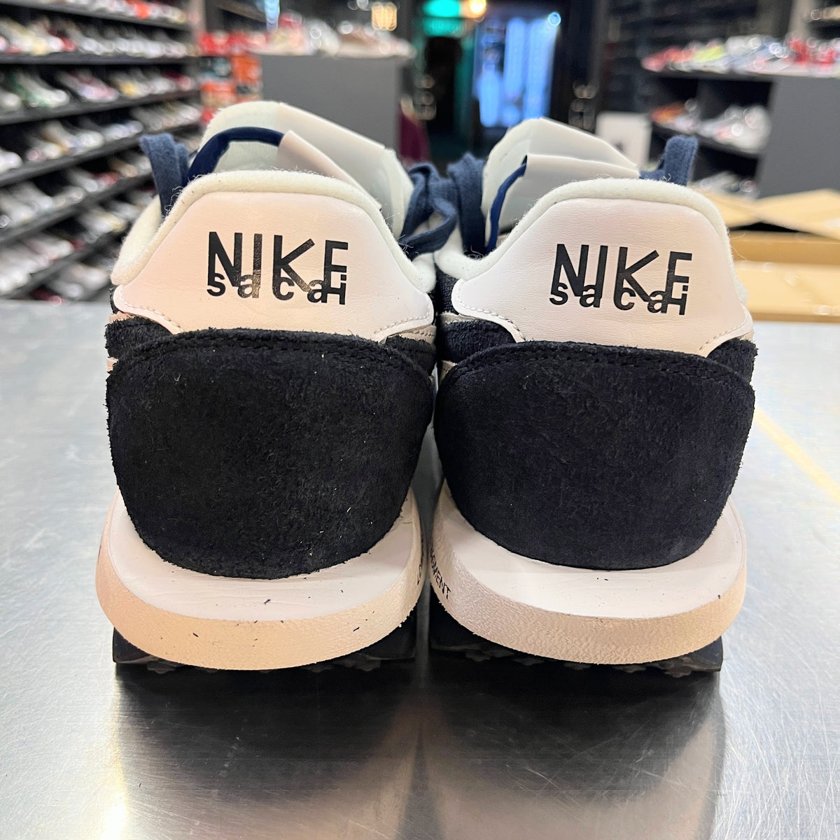 【US12】 NIKE LDWAFFLE / SF SACAI/FRAGMENT DH2684-400 【USED】