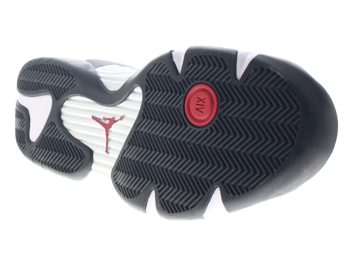 【US9.5】 AIR JORDAN 14 RETRO BLACK TOE 487471-160 【DS】
