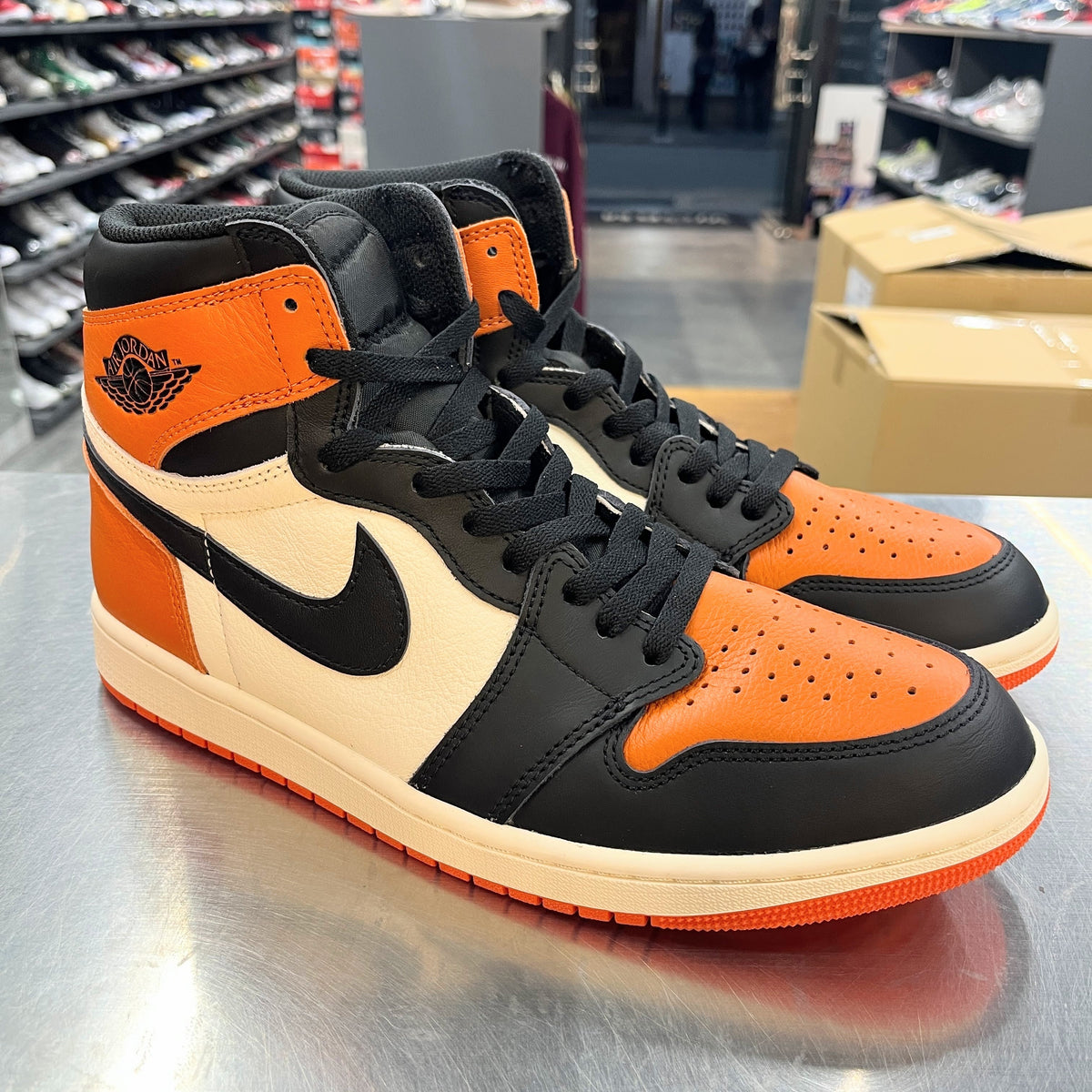 【US11】 AIR JORDAN 1 RETRO HIGH OG SHATTERED BACKBOARD 2025 DZ5485-008 【USED】