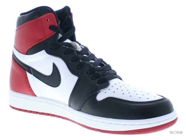 【US11】 AIR JORDAN 1 RETRO HIGH OG Black Toe 555088-125 【DS】