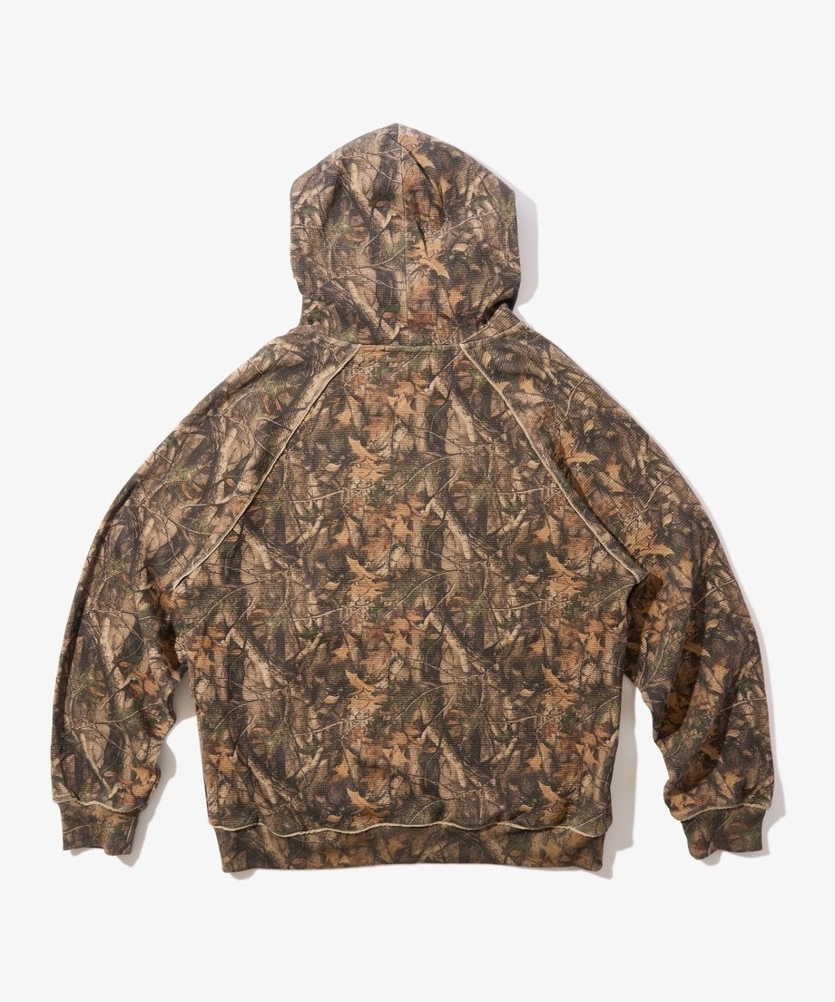 Diaspora skateboards Dry Waffle Full Zip Hoodie Realtree Camo XL