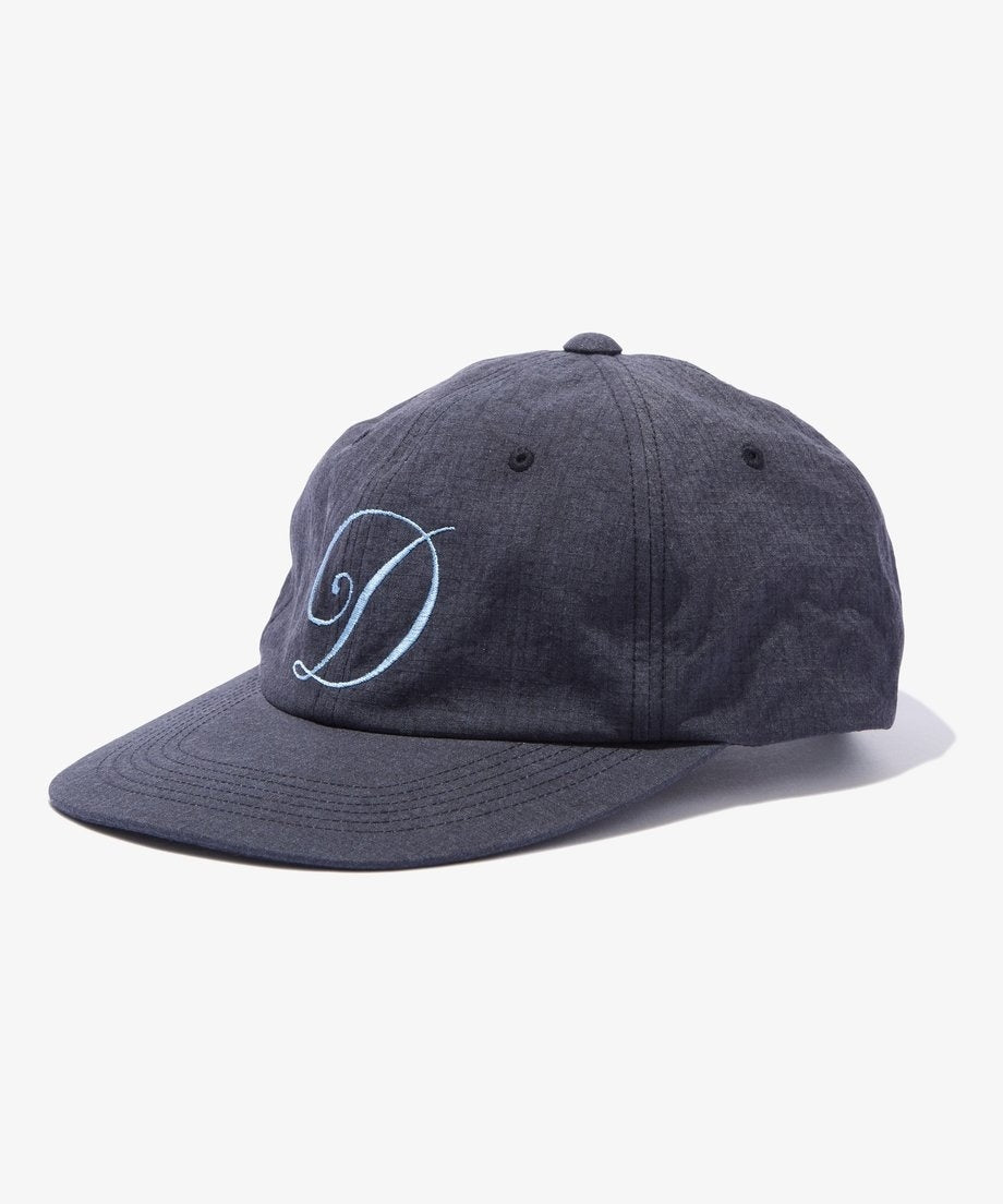 Diaspora skateboards Script Low Ball Cap Navy OS