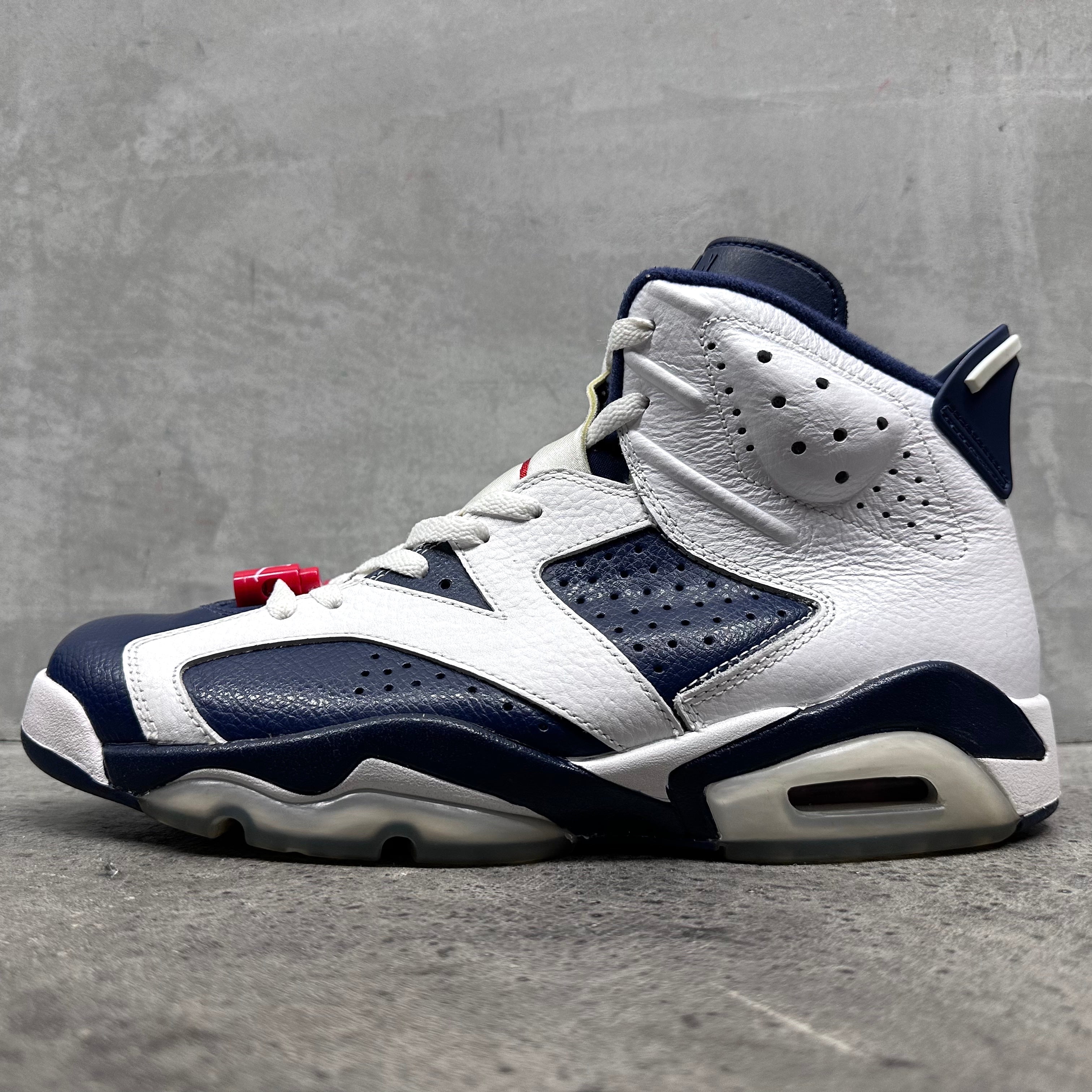 【US9.5】AIR JORDAN 6 RETRO "OLYMPIC" 384664-130