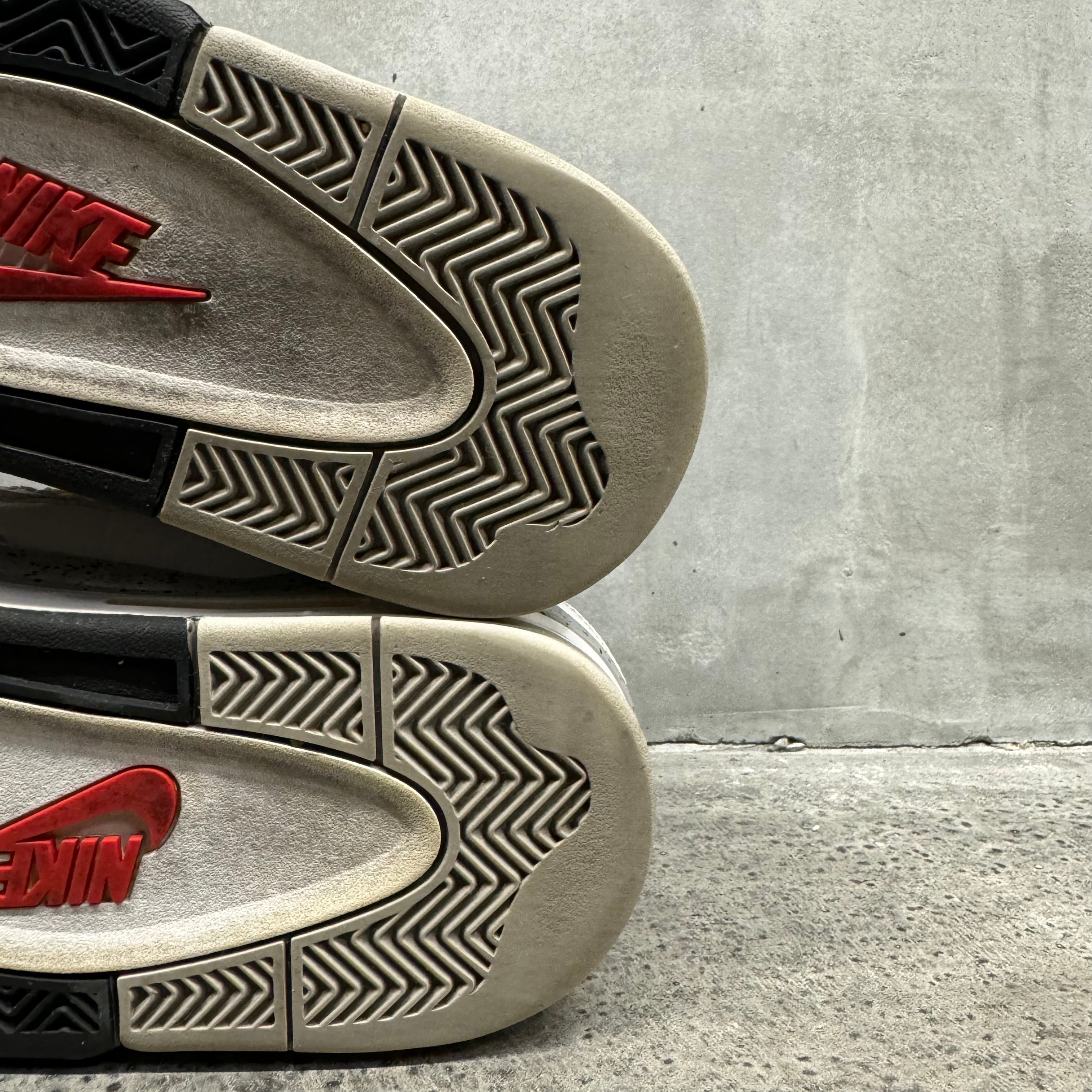 【US10.5】AIR JORDAN 4 RETRO OG "White Cement" 840606-912
