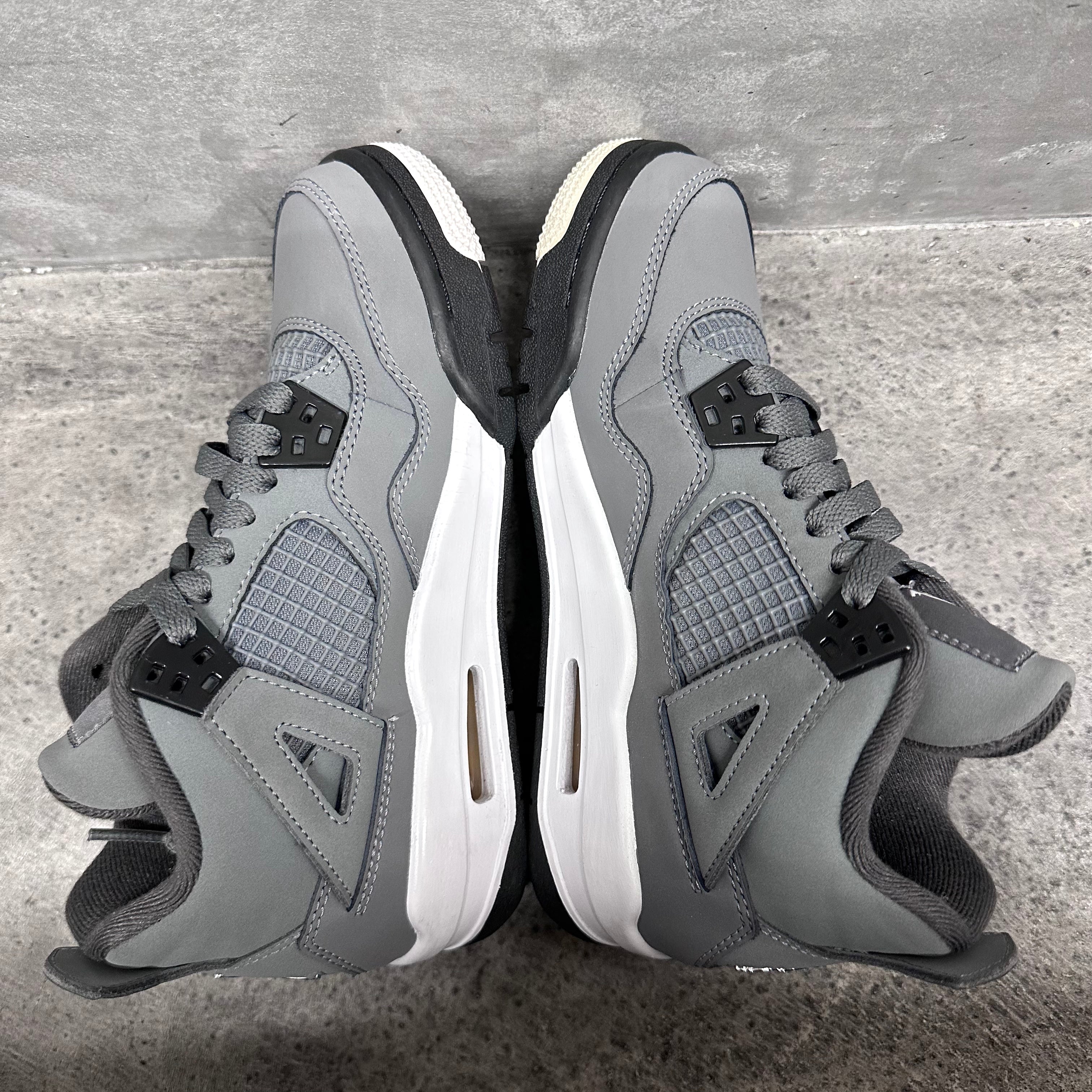【US3.5Y/22.5cm】AIR JORDAN 4 RETRO GS "COOL GREY" 408452-007