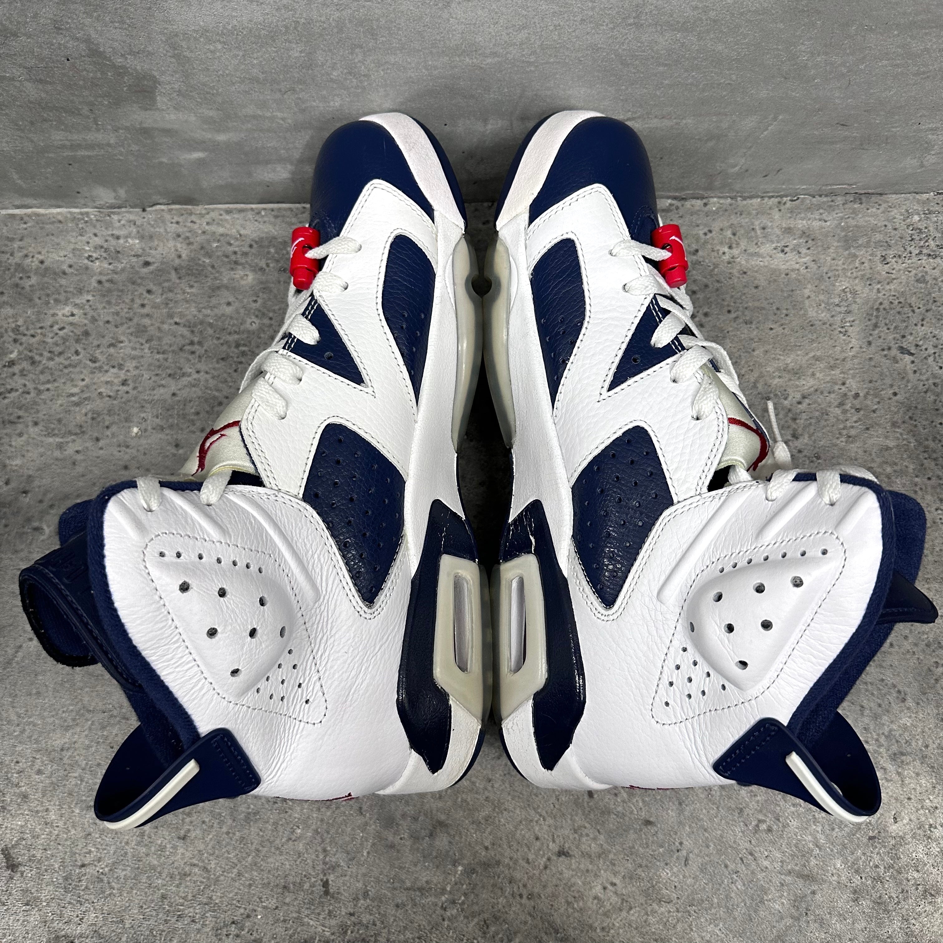 【US9.5】AIR JORDAN 6 RETRO "OLYMPIC" 384664-130