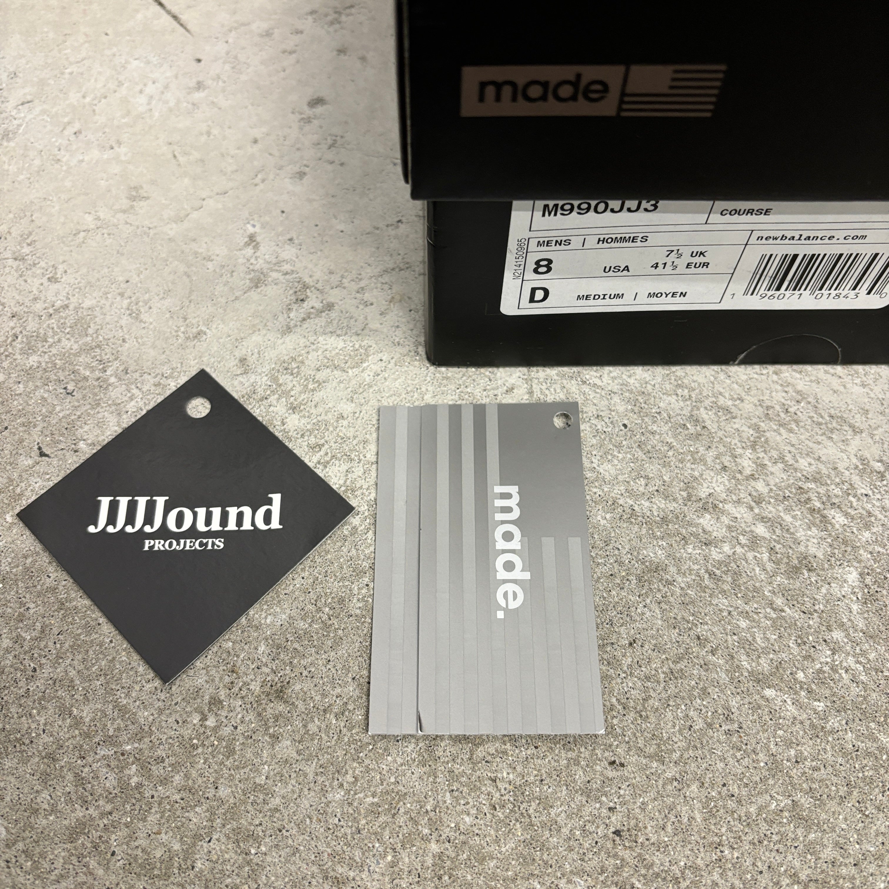 【US8】NEW BALANCE M990JJ3 【USED】