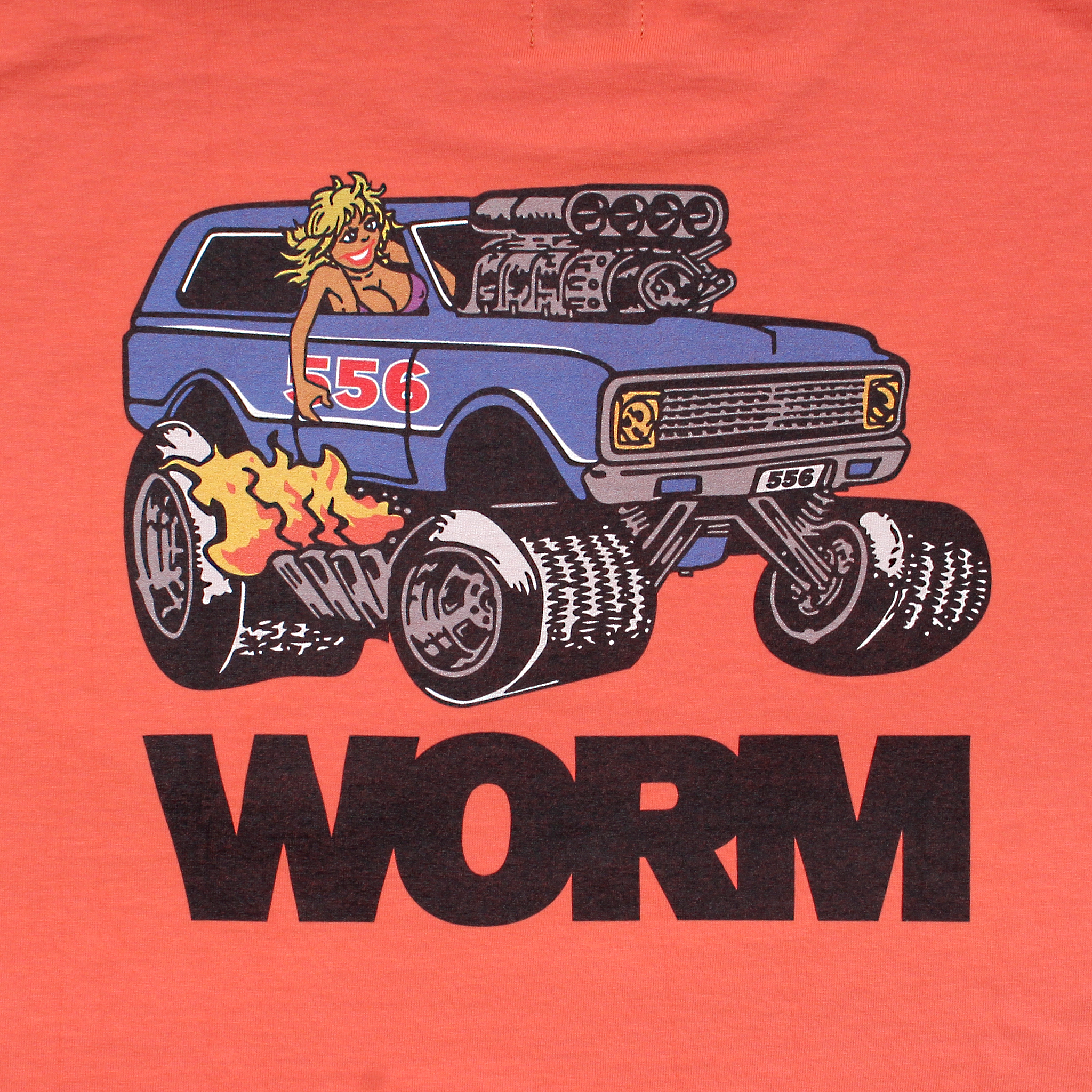 WORM T-shirt "LOGO" heather gray