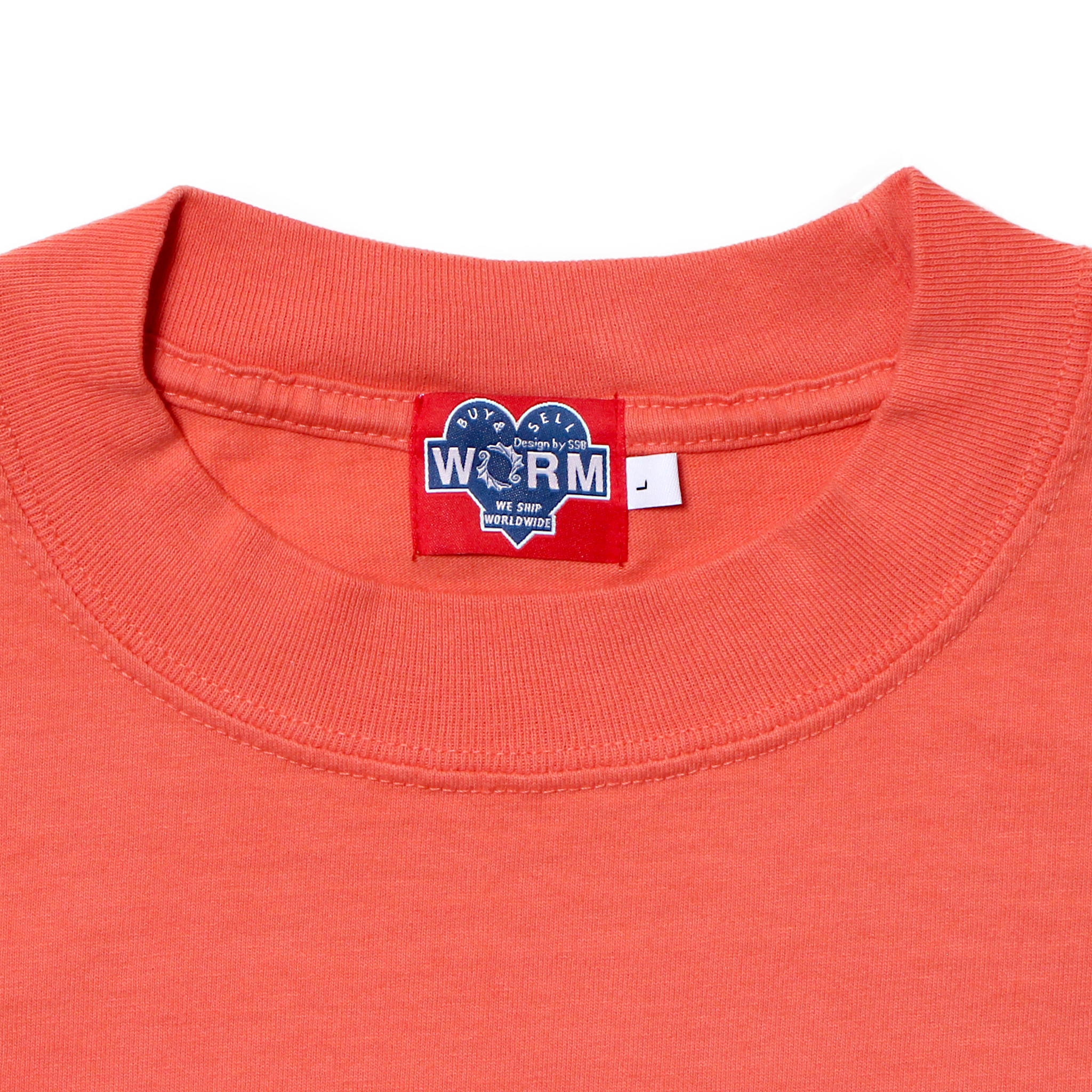 WORM T-shirt "LOGO" heather gray