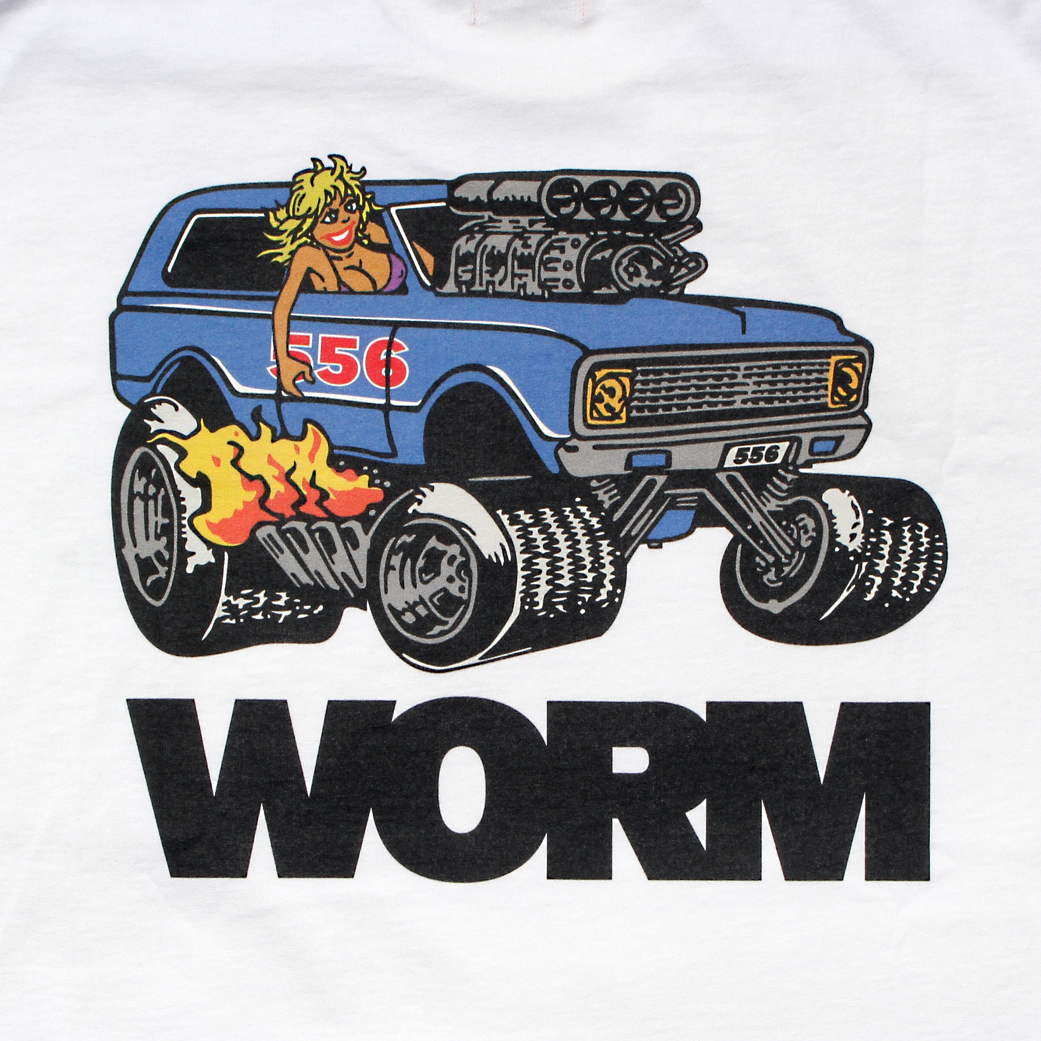 WORM T-shirt "LOGO" heather gray