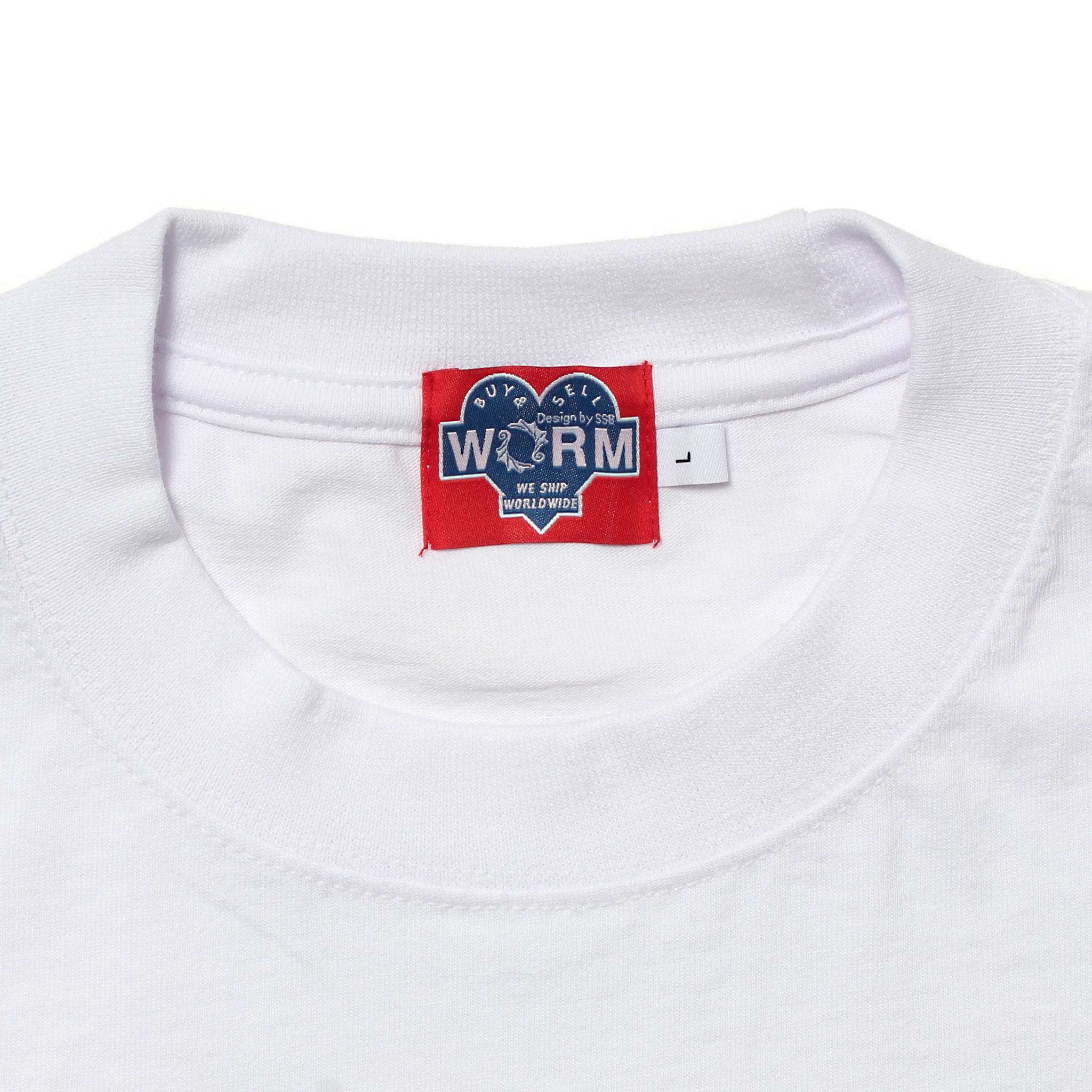 WORM T-shirt "LOGO" heather gray
