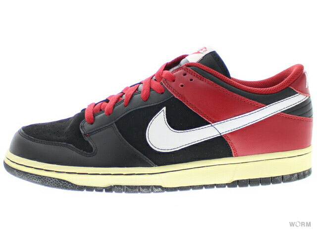 NIKE DUNK LOW CL 304714-016 black/white-varsity red Nike Dunk Low [DS]