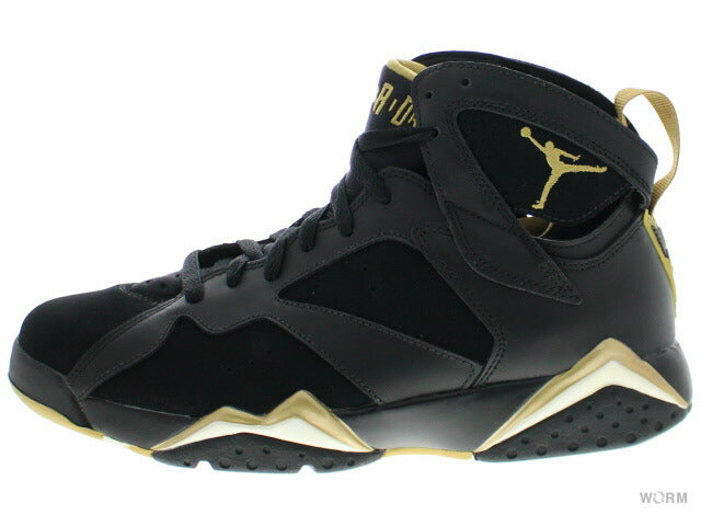 black and gold jordan 7