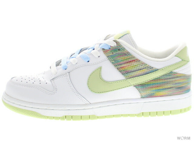 26.5cm] WMNS NIKE DUNK LOW 309324-131 white/pistacchio-ice blue Nike