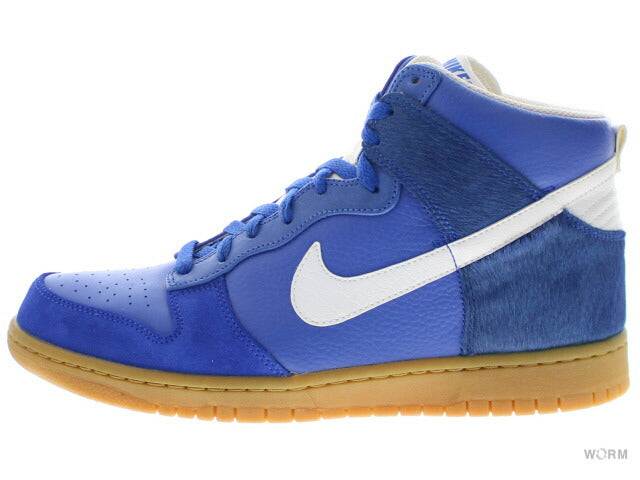 NIKE DUNK HIGH PREMIUM 317892-412 varsity royal/wht-gm lght brwn Nike