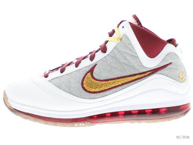 NIKE AIR MAX LEBRON VII NFW 383578-102 white/bronze-team red-wlf gray