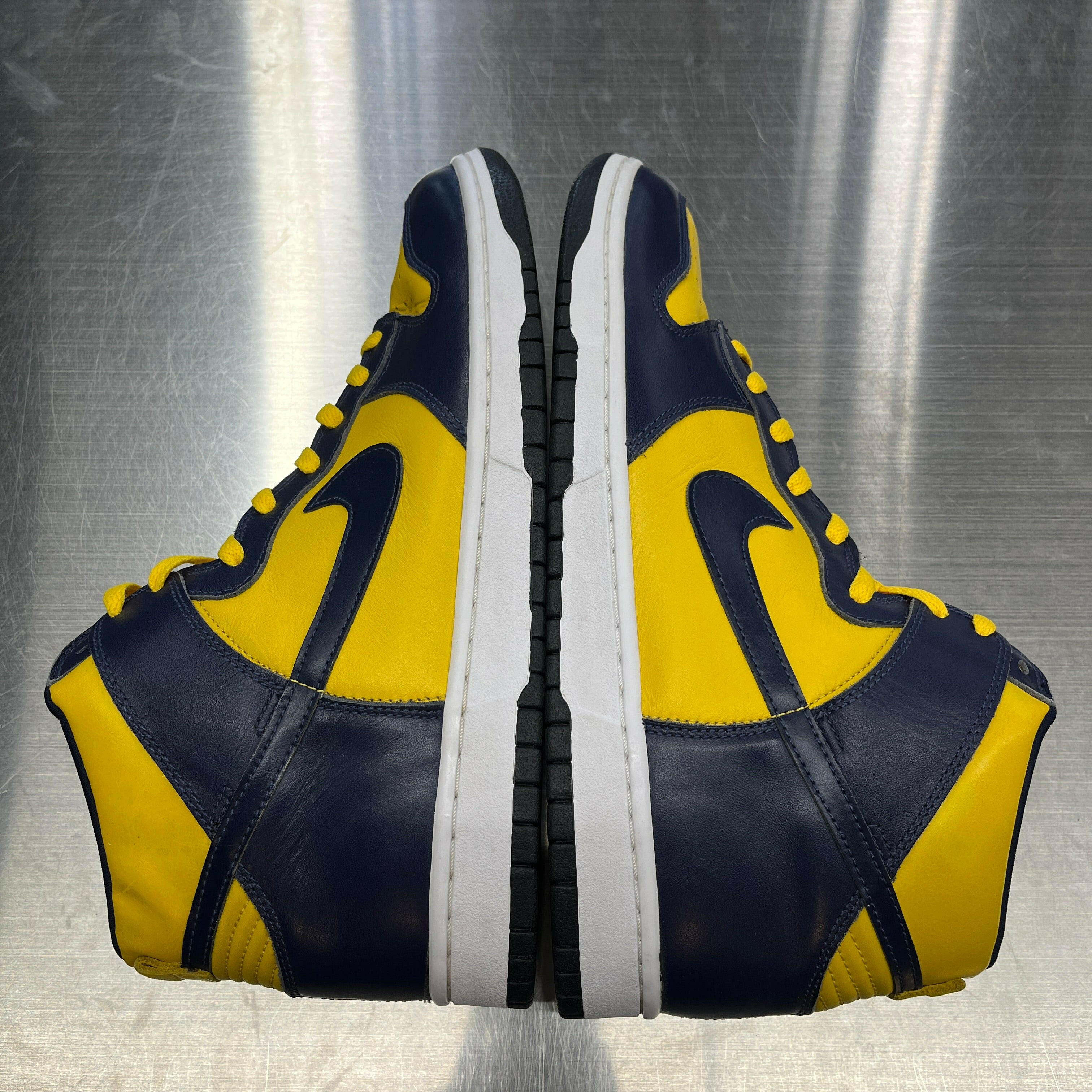 【US13】DUNK HIGH LE "Michigan 1998" 630335-471