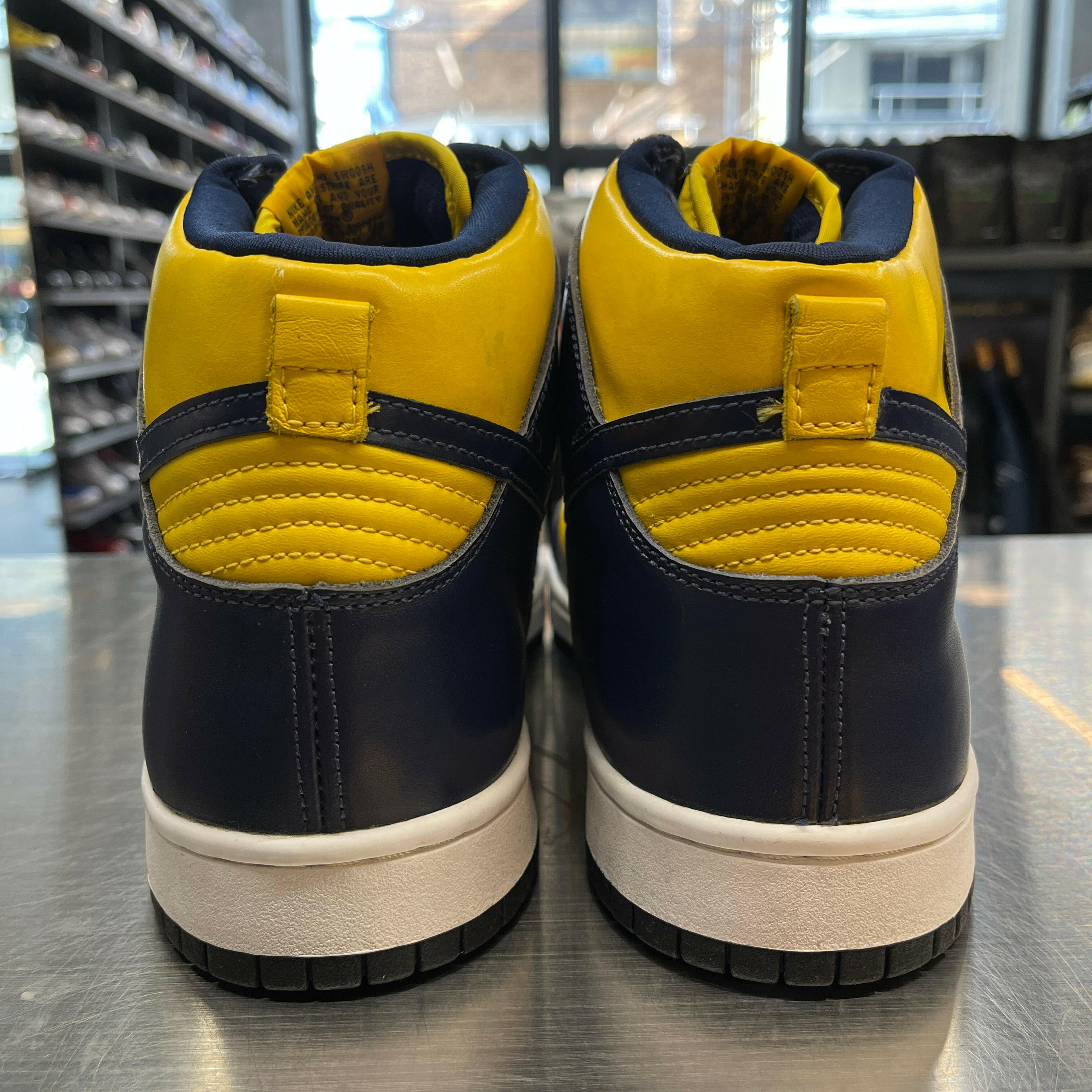 【US13】DUNK HIGH LE "Michigan 1998" 630335-471