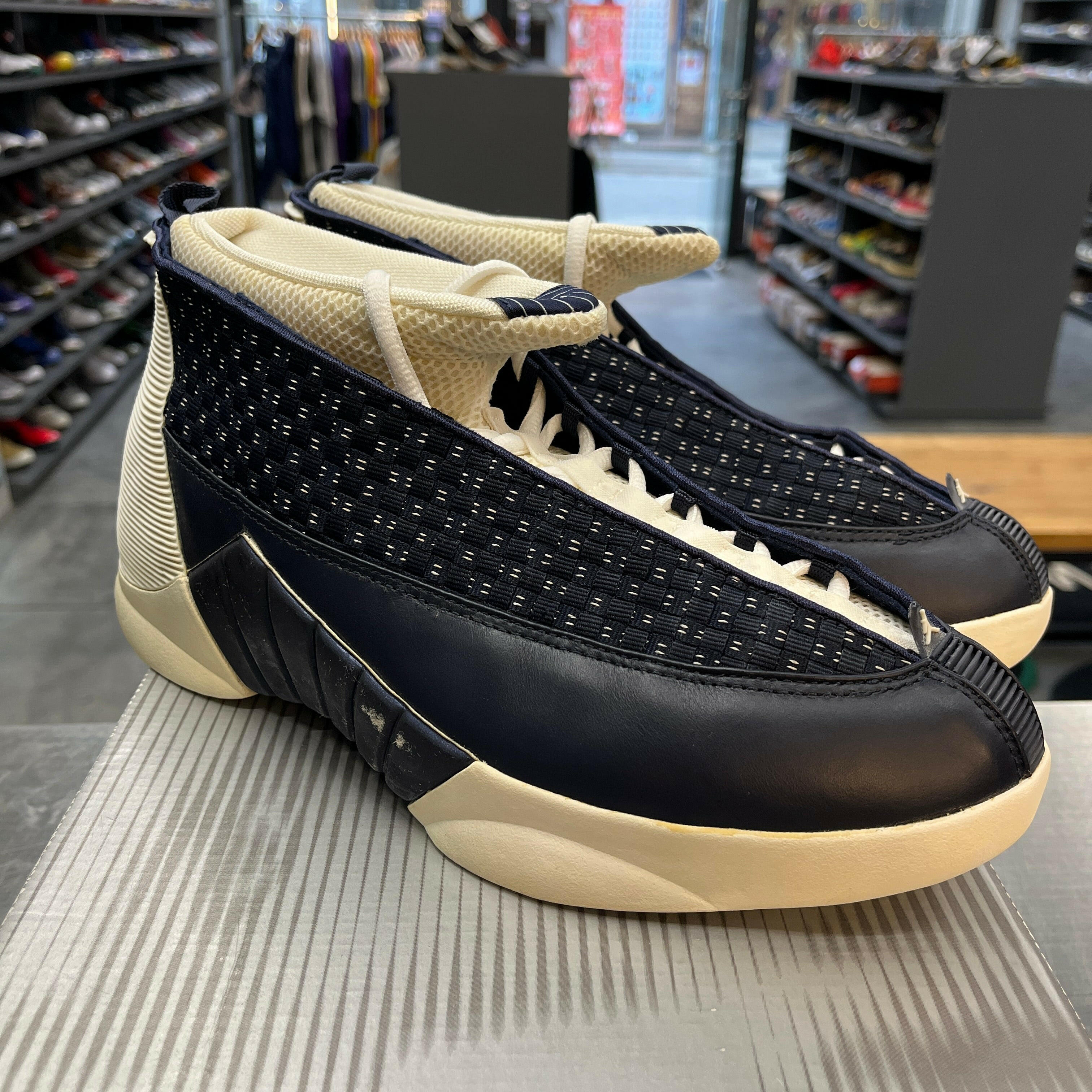 【US9.5】AIR JORDAN 15 OG "Obsidian 2000" 136029-411