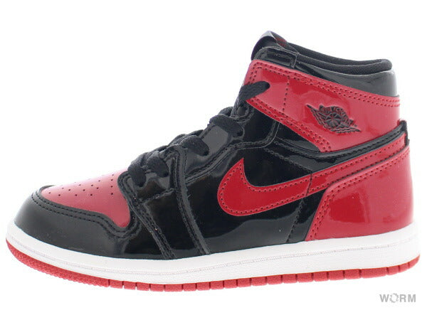 AIR JORDAN 1 RETRO HIGH OG (TD) aq2665-063 black/varsity red-white