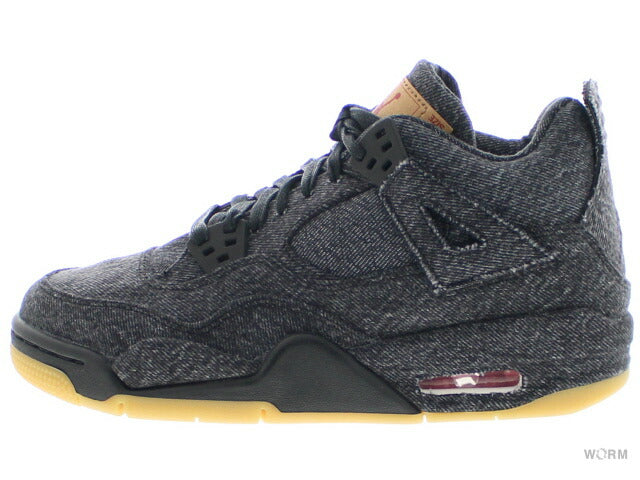 AIR JORDAN 4 RTR LEVIS NRG BG aq9103-001 black/black-black Air Jordan