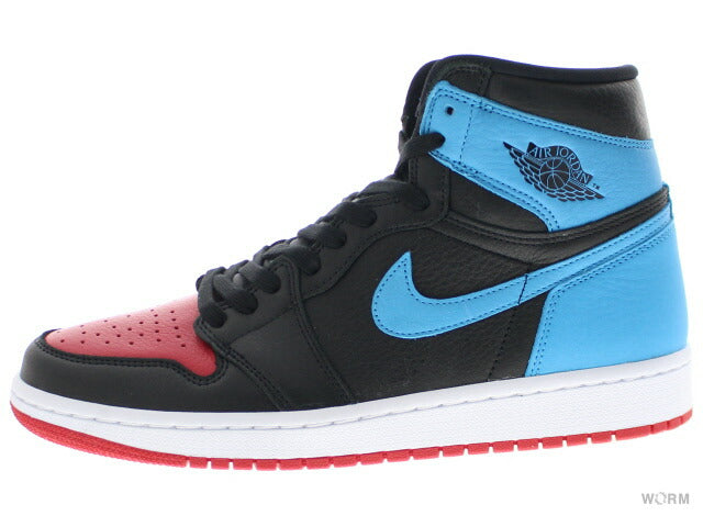 WMNS AIR JORDAN 1 HIGH OG cd0461-046 black/dk powder blue-gym red