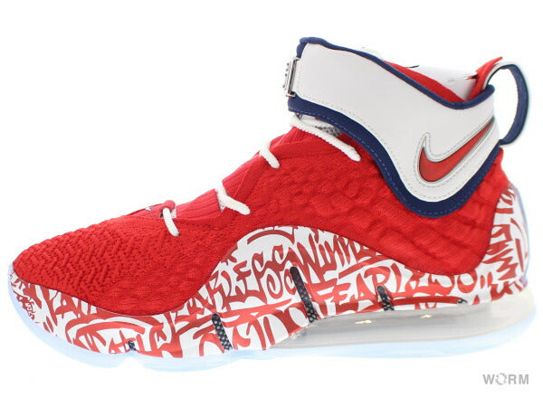 NIKE LEBRON XVII FP ct6047-600 university red/university red