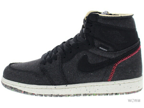 AIR JORDAN 1 HIGH ZOOM AIR cw2414-001 black/flash crimson-wolf gray Ai