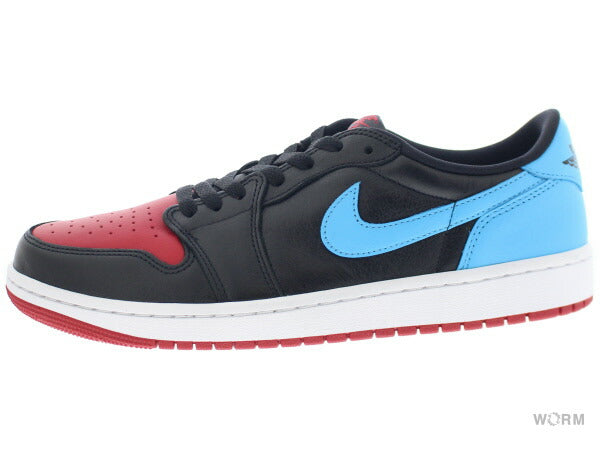 WMNS AIR JORDAN 1 RETRO LOW OG cz0775-046 black/dk powder blue-gym red