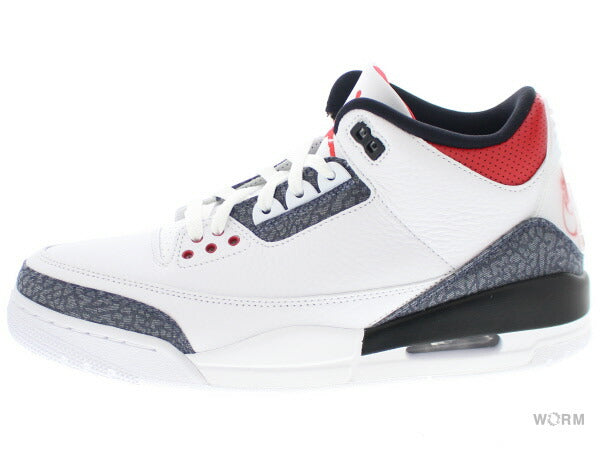 内祝い NIKE AIR JORDAN 3 RETRO FIRE RED 28cm - 靴