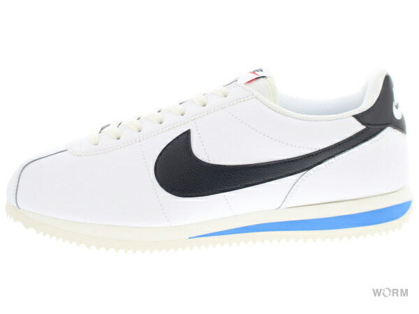 W NIKE CORTEZ dn1791-100 white/black-lt photo blue-sail ウィメンズ