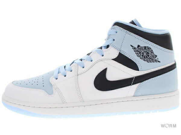 AIR JORDAN 1 MID SE dv1308-104 white/ice blue-black Air Jordan Mid [DS