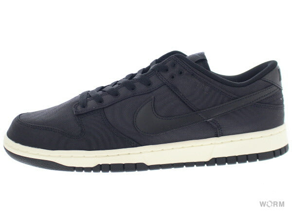 28.5cm NIKE DUNK LOW RETRO PRM DV7211-001 black/black-sail