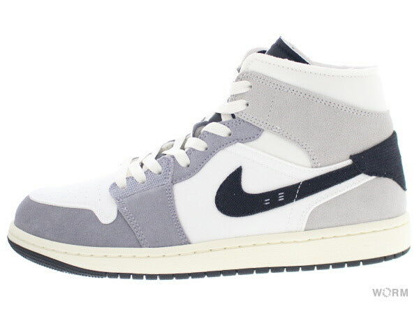 26.5cm AIR JORDAN 1 MID SE CRAFT DZ4136-002 cement grey/black-white Ai