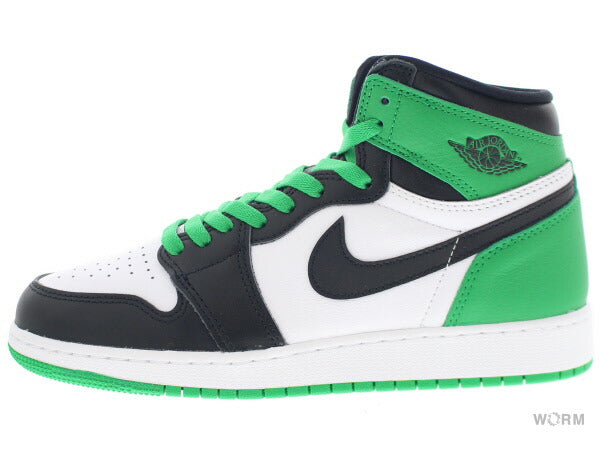 AIR JORDAN 1 RETRO HIGH OG GS fd1437-031 black/lucky green-white