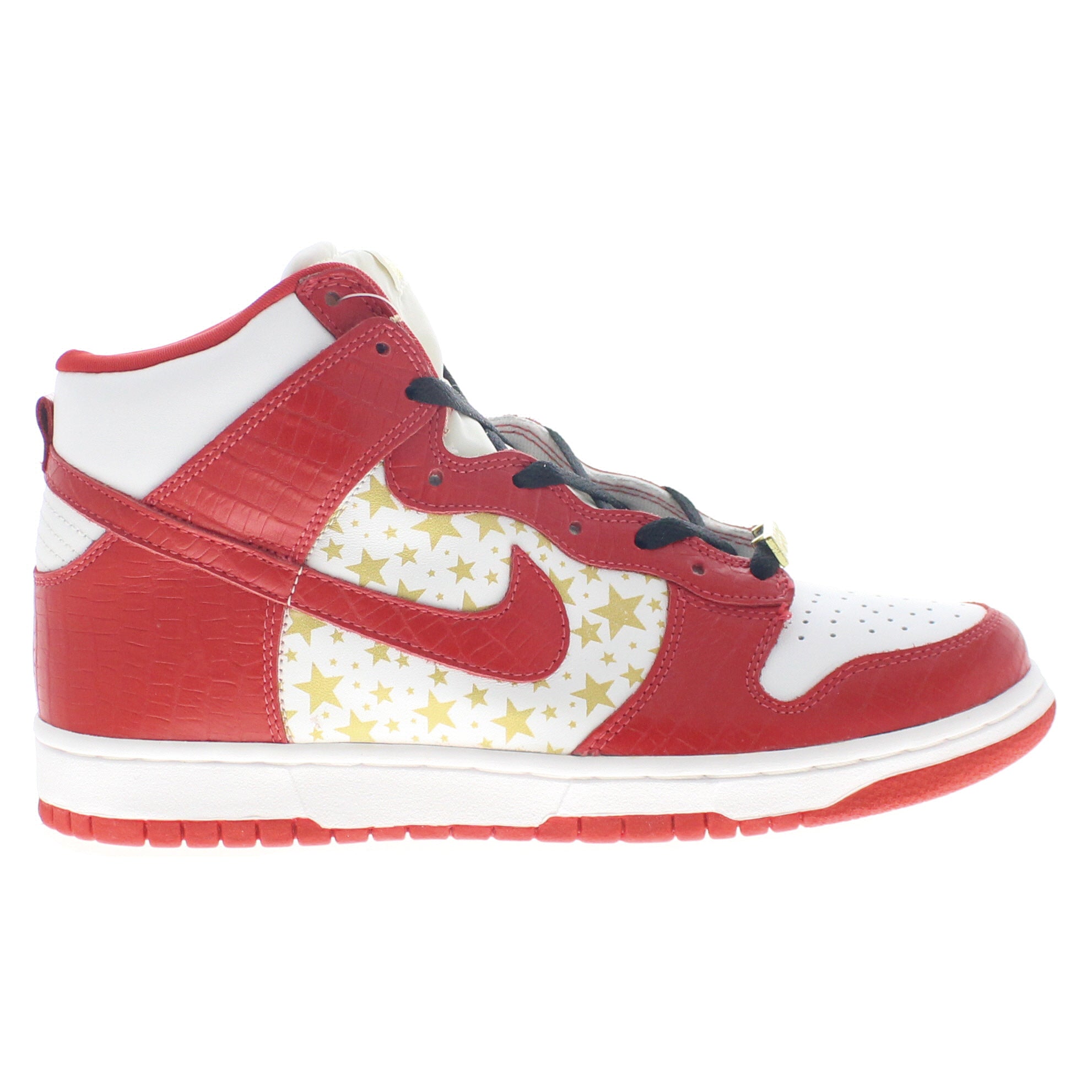 Supreme × Nike SB Dunk High Pro SB "Red Stars"