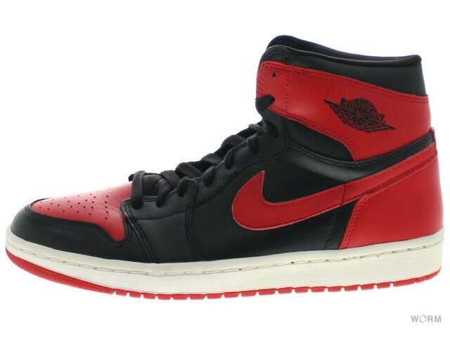 【US10】 AIR JORDAN 1 RETRO 2001 BRED 136066-061 【DS】