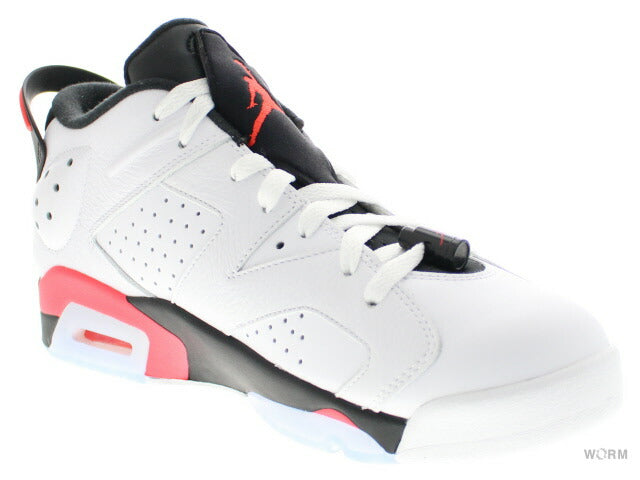 【US10.5】 AIR JORDAN 6 RETRO LOW INFRARED WHITE 304401-123 【DS】