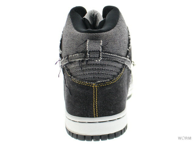 【US9.5】 NIKE DUNK HI BLACK DENIM 312423-001 【DS】