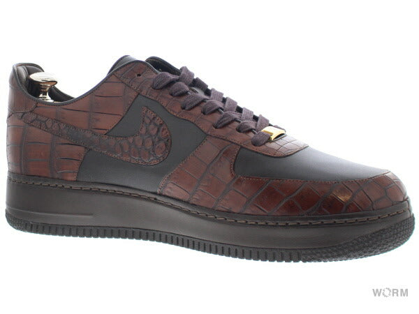 【US10.5】 NIKE AIR FORCE 1 LUX 07 CROCODILE 315583-221 【DS】