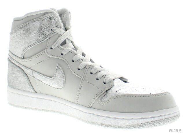 【US8.5】 AIR JORDAN 1 RETRO HI SILVER 银周年纪念版 396009-001 【DS】