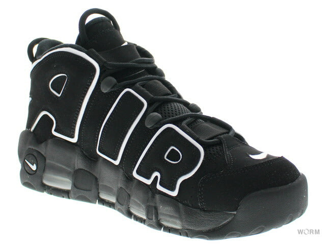 【US13】 NIKE AIR MORE UPTEMPO “BLACK WHITE 2016” 414962-002 【DS】