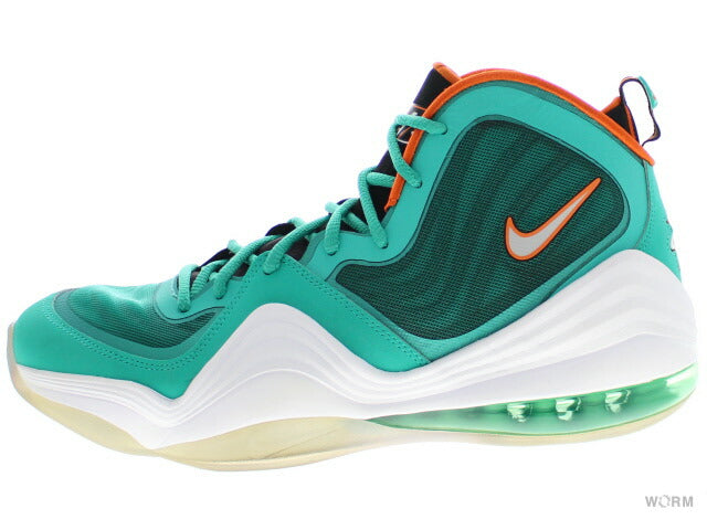 【US11.5】 NIKE AIR PENNY V MIAMI DOLPHINS 537331-300 【DS】