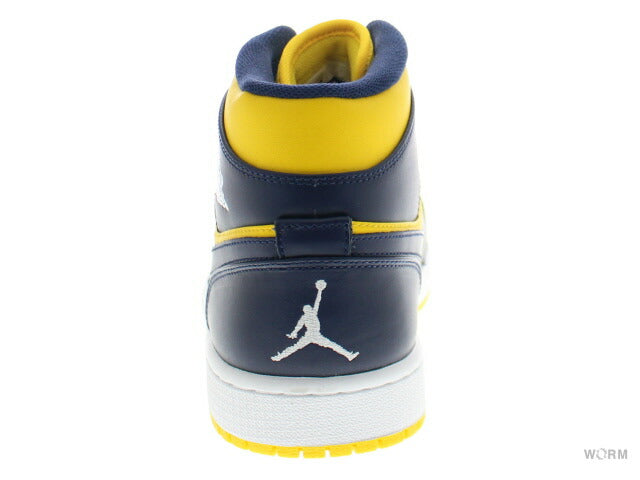 【US9.5】 AIR JORDAN 1 MID MICHIGAN 554724-707 【DS】