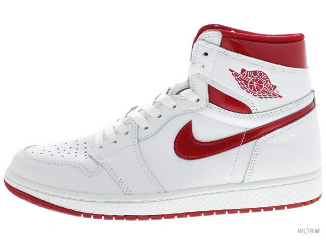 【US11】 AIR JORDAN 1 RETRO HIGH OG METALLIC RED 555088-103 【DS】