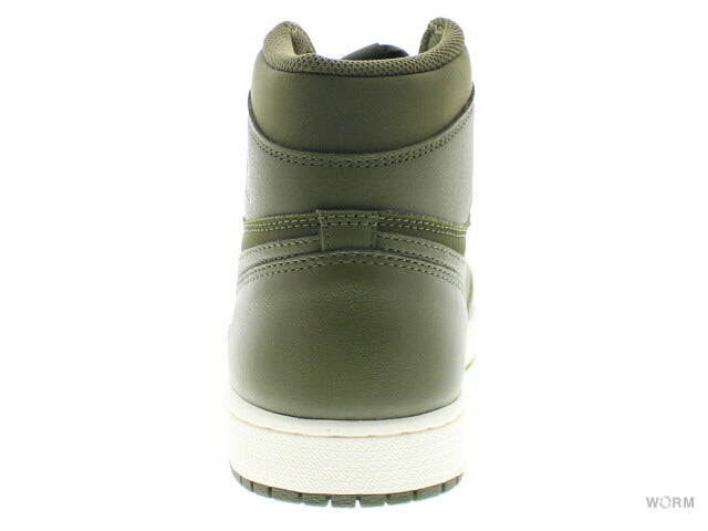 【US11】 AIR JORDAN 1 RETRO HIGH OG OLIVE CANVAS 555088-300 【DS】